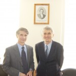 S profesorem Valerijem Krasnovem v jeho moskevském institutu, 2006